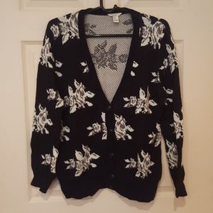 Forever 21 Floral Thick Sweater